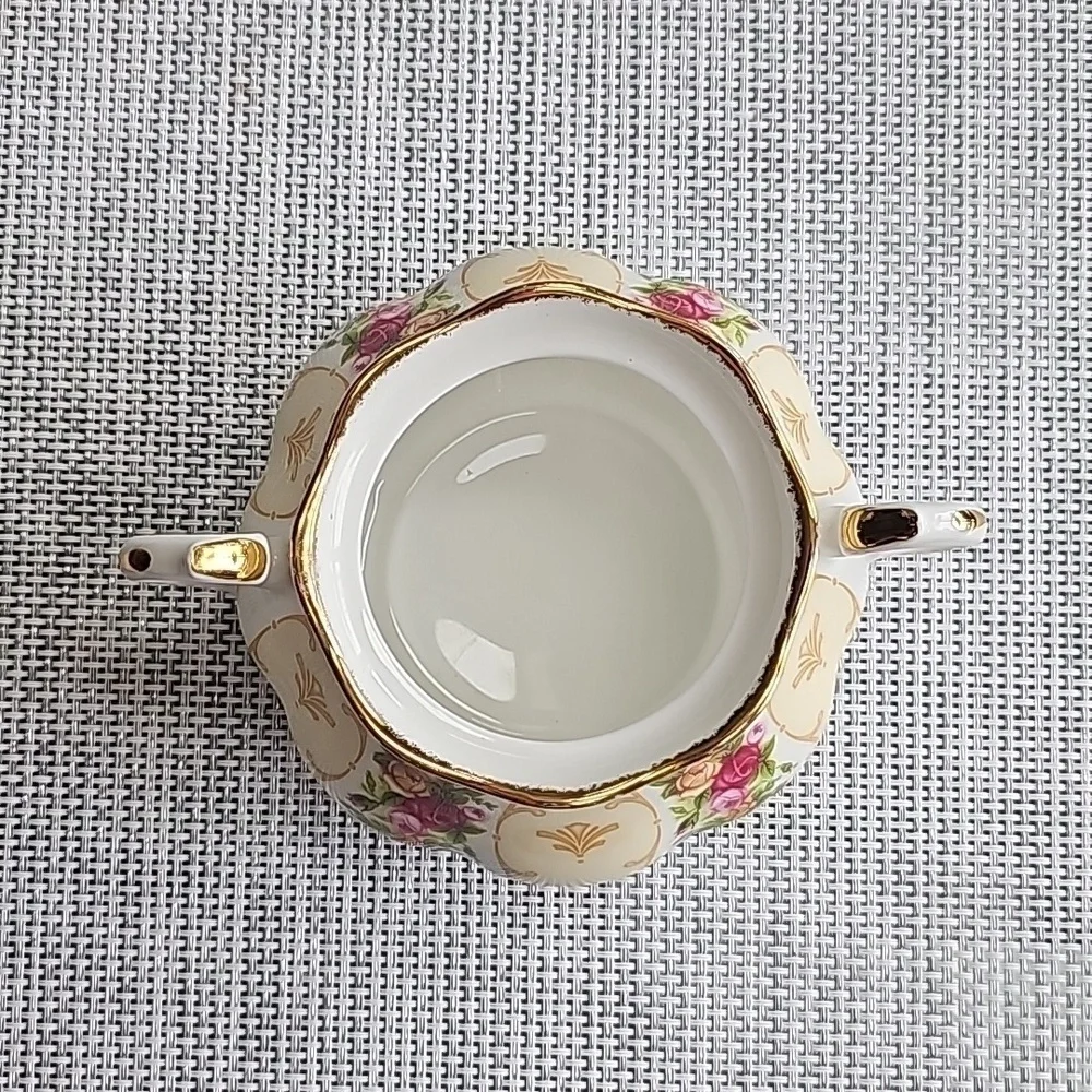 Royal Albert Old Country Roses Tea Sugar Caddy - Missing Lid